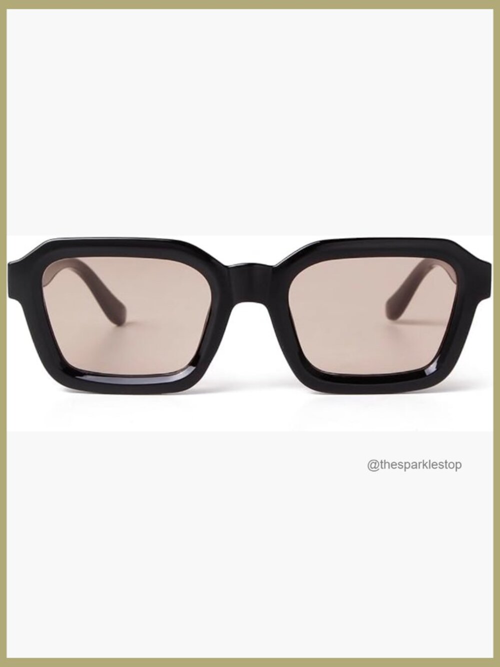 Unisex Designer Inspired Square Sunglasses UV400 Protection - Picture 1 of 5